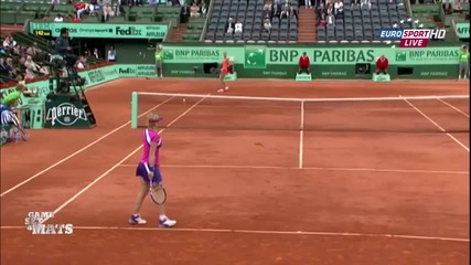 Kim Clijsters - точка с помощта на мрежата