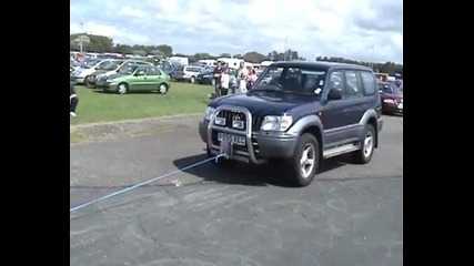 Model Tank Pulls Jeep