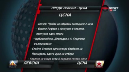 Преди Левски - ЦСКА