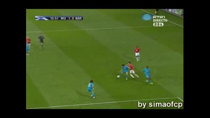 Гол На Scholes Срещу Барса