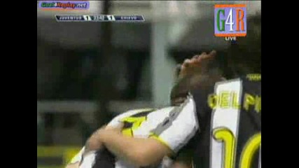 Juventus - Chievo Verona 1 - 1 (3 - 3,  5 4 2009).flv