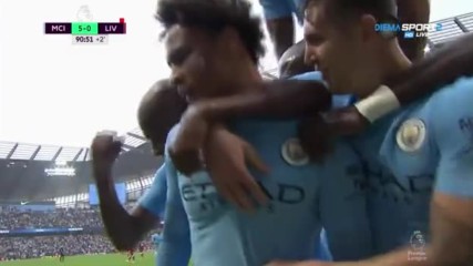 Шедьовър на Сане и 5:0 за Ман Сити срещу Ливърпул