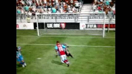 Aston Villa goal