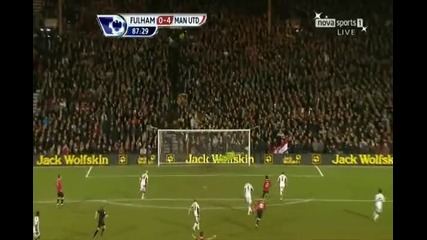 Голът на Wayne Rooney Срещу Фулъм за 4-0