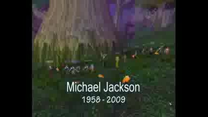 Прощален танц към Michael Jackson от World of Warcraft