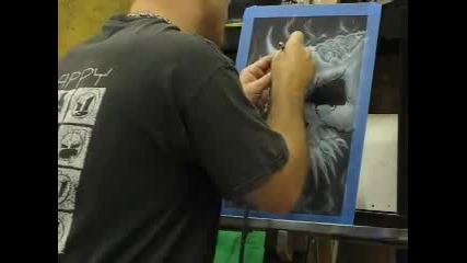 The Abyss, Speed Airbrush skull