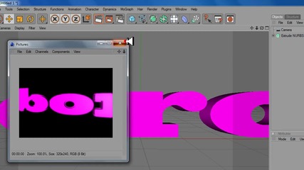 Интро с Cinema 4d (видео урок)