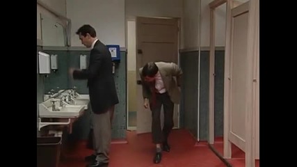 In the Toilet mr bean 