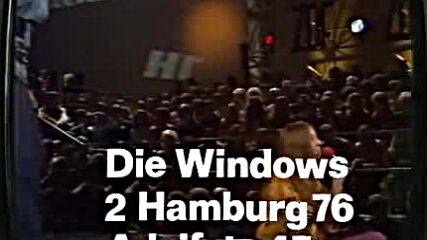 Die Windows ( 1972 ) - How do you do