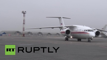 Russia: EMERCOM jet delivers Flight 7K9268 victims to Moscow