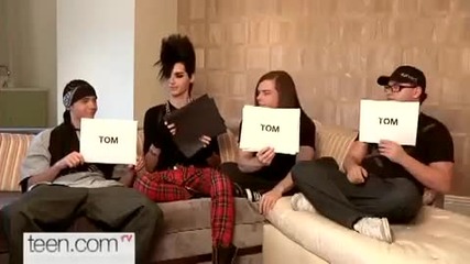 Tokio Hotel - Superlatives Interview With Teen.com.tv