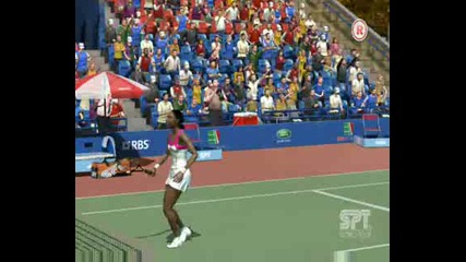 Virtua Tennis 2009 - Винъс Уилямс срещу Даниела Хантухова