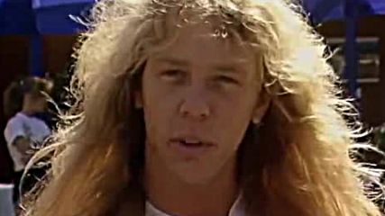 James & Lars Interview M T V Day On The Green 31.08.1985