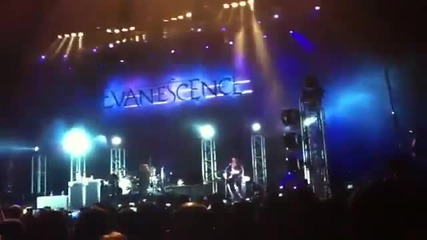 Evanescence - Never Go Back (live)