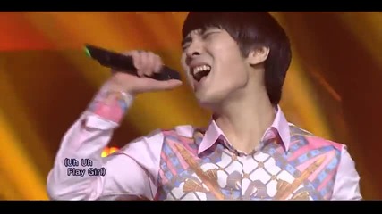 Chaos - She is Coming @ Inkigayo (08.01.2012)