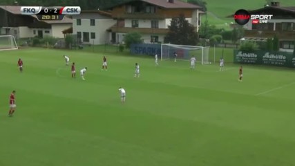 Втори гол за ЦСКА срещу Карабах
