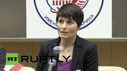 Russia: ISS crew speak to press for first time after 200 days in space