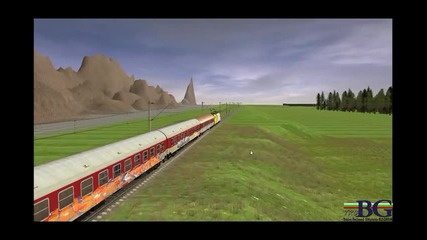 Междугарие в проект Trainz - Bg.com 