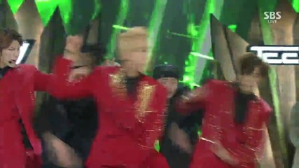 Vixx - Error (remix ver.) @ 141221 Sbs 2014 Gayo Daejun