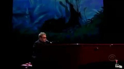 Elton John - Can you feel the love tonight Live (rare Video)