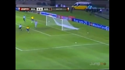 Brazil v Argentina 2010 South American World 