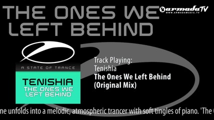 Tenishia - The Ones We Left Behind (original Mix)