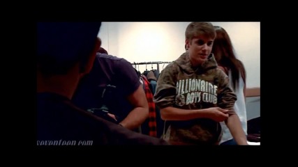 Уникaлeн!! Фотосесия на Justin Bieber за списание Seventeen ( Behind the scenes )