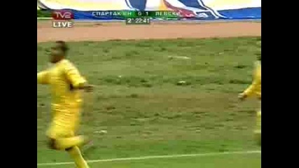 Спартак - Левски 0:1 (09.11.2008)