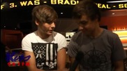 One Direction - Луи и Лиъм дават интервю за Kiss 95.1