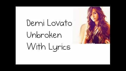 Адска! Demi Lovato - Unbroken