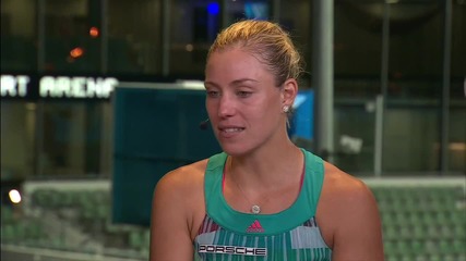 Emotional Kerber talks first Grand Slam win