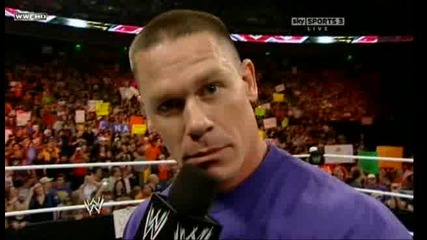 Много смях с Джон Сина ! - Raw 20.12.2010 