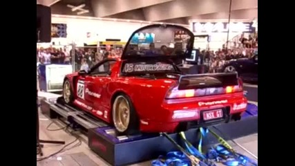 Honda Nsx Gt Dyno @ Autosalon 