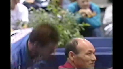 Incredible table tennis deuce battle