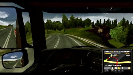 time lapse *3 - euro truck simulator 2 (katowice - Ostrava)