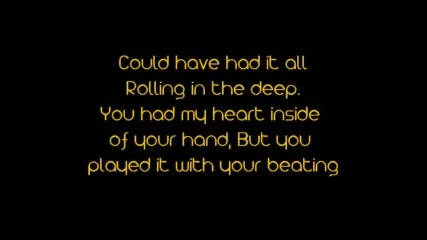 Adele - Rolling in the Deep + Subs