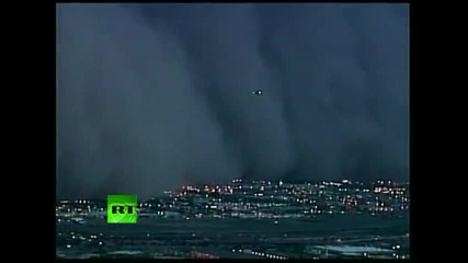 Огромна пясъчна буря във Финикс, Аризона
