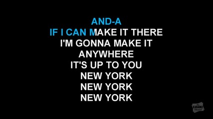 Караоке! New York, New York (in the style of Frank Sinatra ) 