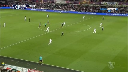 Суонси Сити - Стоук Сити 0:1