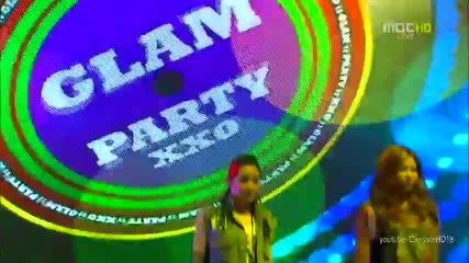 Glam - Party ( Xxo ) @ Music Core (04.08.2012)