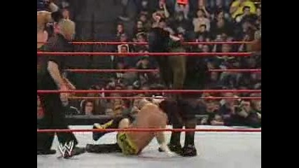 Armageddon 2007 - Kane & Cm Punk vs Mark Henry & Big Daddy V 