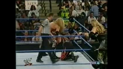 W W F Smackdown.04.26.2001 Кейн с/у Острието и Крисчън 