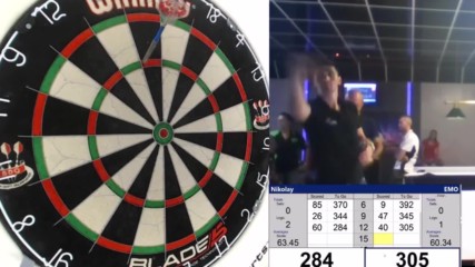 Best Moments of " Ruse Darts Open " 2017