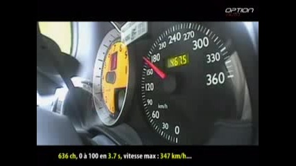 Feffari F430 Max Speed 347 km/h