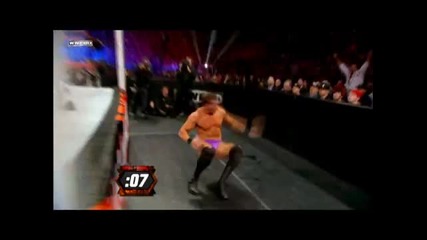 Back Body Drop - Husky Harris & Mcgullicutty eliminated Ted Dibiase Royal Rumble 2011