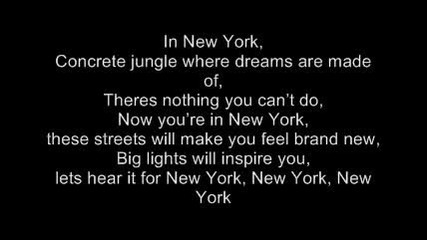 Jay - Z Ft. Alicia Keys - Empire State Of Mind ( + text)