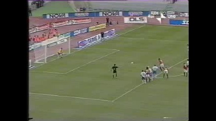 Рома - Бреша 5:0 Джон Карю Гол