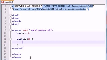 Beginner Javascript Tutorial - 20 - while Loop