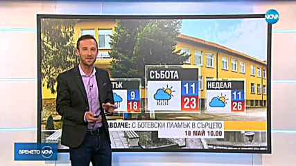 Прогноза за времето (17.05.2019 - обедна емисия)