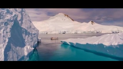 Великолепни въздушни кадри от Антарктида